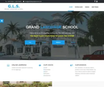 Grandlanguageschool.com(Grand Language School OFFICIAL website) Screenshot