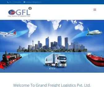 Grandlogistics.in(Grand Freight Logistics) Screenshot