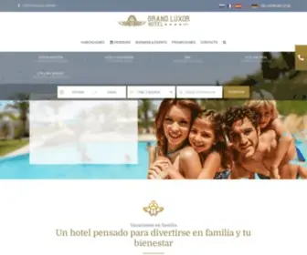 Grandluxorhotels.com(Hotel Grand Luxor Benidorm) Screenshot