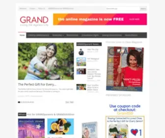 Grandmagazine.com(GRAND Magazine) Screenshot