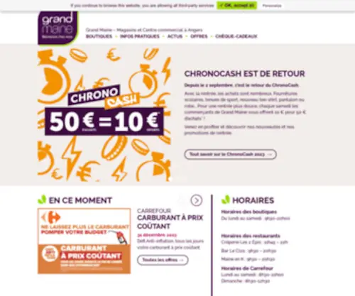 Grandmaine.com(Grand Maine) Screenshot