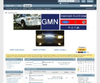 Grandmarq.net(This is a forum dedicated to the Ford) Screenshot