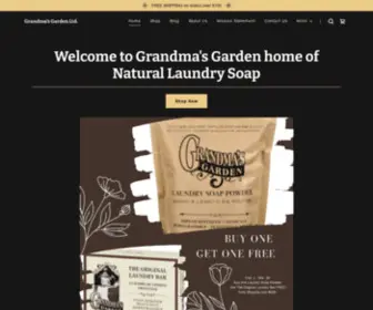 Grandmasgardenltd.ca(Grandma's Garden Ltd) Screenshot