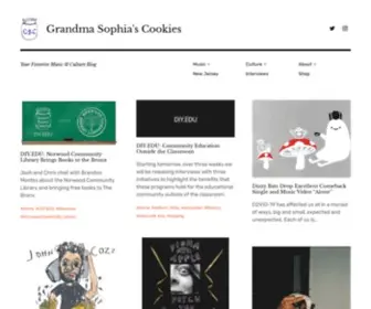 Grandmasophiascookies.com(Your Favorite Music & Culture Blog) Screenshot