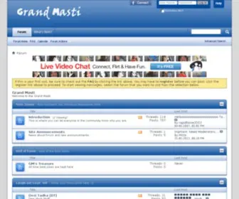 Grandmasti.com(Grand masti) Screenshot