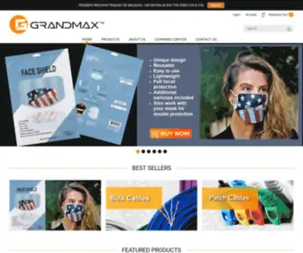 Grandmax.com(Buy CAT5e) Screenshot
