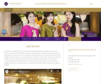 Grandmercurebangkokfortune.com(Grand Mercure Bangkok Fortune) Screenshot