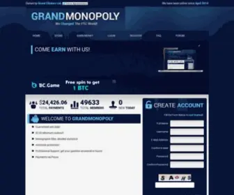 Grandmonopoly.com(Grandmonopoly) Screenshot
