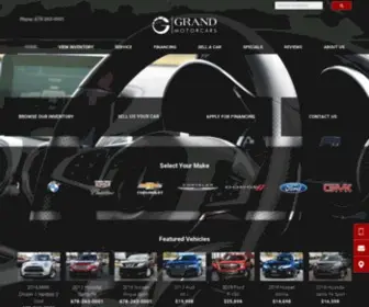 Grandmotorcars.com(Grand Motorcars Marietta) Screenshot