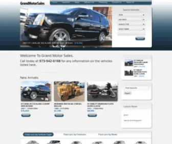 Grandmotorsales.com(Grand Motor Sales) Screenshot