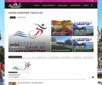 Grandnarbonnetriathlon.org(Grand Narbonne Triathlon) Screenshot