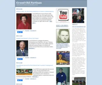 Grandoldpartisan.com(Grand Old Partisan) Screenshot