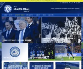 Grandoldteam.com(Everton Fan Opinion) Screenshot
