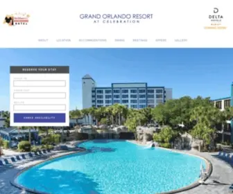 Grandorlandoresortcelebration.com(The Grand Orlando Resort at Celebration) Screenshot
