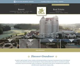 Grandover.com(Grandover Resort) Screenshot