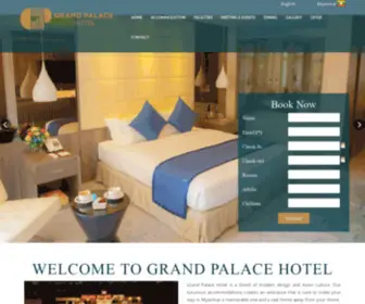 Grandpalacehotelyangon.com(Grand Palace Hotel Yangon) Screenshot