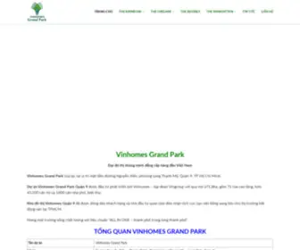 Grandpark-Vinhomes.com(Vinhomes Grand Park Quận 9) Screenshot