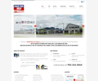 Grandparkstorage.com(Grand Park Self Storage) Screenshot