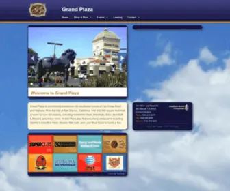 Grandplazamall.com(Grand Plaza) Screenshot