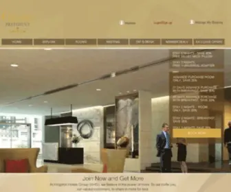Grandpresident.com(Hotel) Screenshot