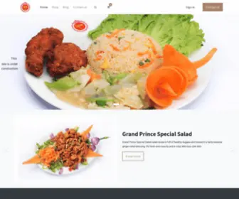 Grandprince-Restaurant.com(My Website) Screenshot