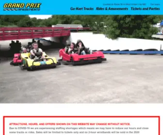 Grandprixoc.com(Go-Karts, Rides & Amusements) Screenshot