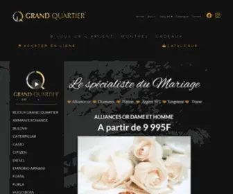 Grandquartier.com(GRAND QUARTIER NOUMEA) Screenshot