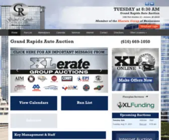 Grandrapidsautoauction.com(Grand Rapids Auto Auction) Screenshot