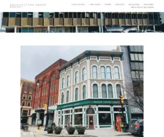 Grandrapidsbuildings.com(Architecture Grand Rapids) Screenshot