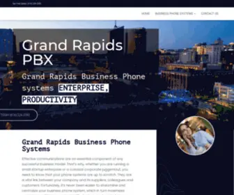 Grandrapidsbusinessphonesystems.com(Business Phone Systems Grand Rapids) Screenshot