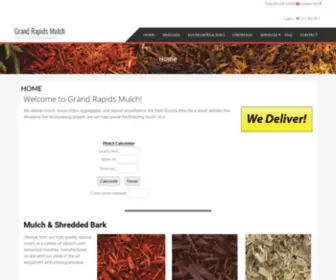 Grandrapidsmulch.com(Your Local Mulch Supplier) Screenshot