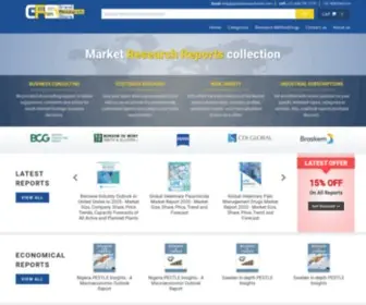 Grandresearchstore.com(Market Research Company) Screenshot