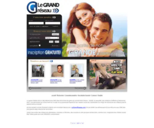 Grandreseau.com(Grandreseau) Screenshot