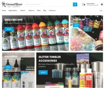 Grandriverartsupply.com(Grand River Art Supply) Screenshot