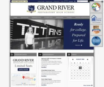 Grandriverprep.com(Grand River Preparatory High School) Screenshot