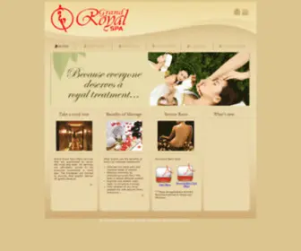 Grandroyalspa.com(grandroyalspa) Screenshot