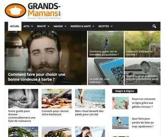 Grands-Mamans.com(Remèdes de grand) Screenshot