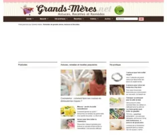 Grands-Meres.net(Remèdes de Grand) Screenshot