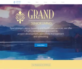 Grandseniorliving.com(Grand Senior Living) Screenshot