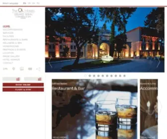 Grandserai.com(Grand Serai Congress & Spa Hotel in Ioannina) Screenshot