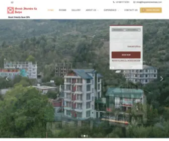 Grandshangrilarampur.com(Explore the Mystic Himalayas) Screenshot