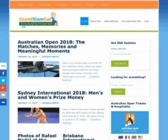 GrandslamGal.com(Grand Slam Tennis Updates) Screenshot