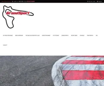 Grandsportspeedway.com(Grandsport Speedway Houston) Screenshot