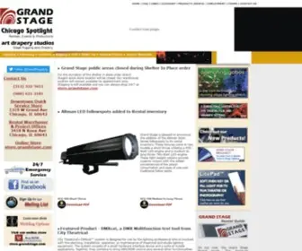 Grandstage.com(Grand Stage Company) Screenshot