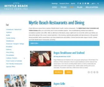 Grandstrandrestaurants.com(Myrtle Beach) Screenshot