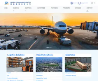 Grandtaiwan.com.tw(雷富通運有限公司) Screenshot