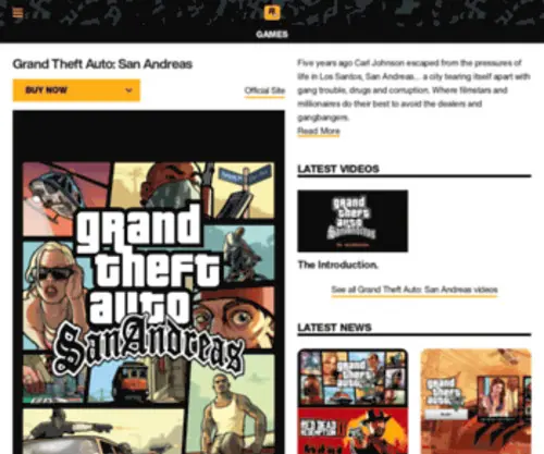 Grandtheftautosanandreas.com(Grand Theft Auto) Screenshot