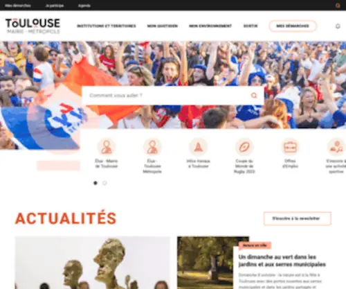 Grandtoulouse.org(Accueil) Screenshot