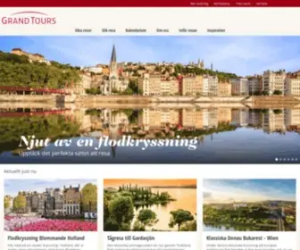 Grandtours.se(Välkommen till Grand Tours) Screenshot