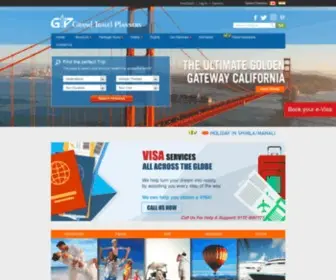 Grandtravelplanners.com(Best Travel Agents in Chandigarh) Screenshot